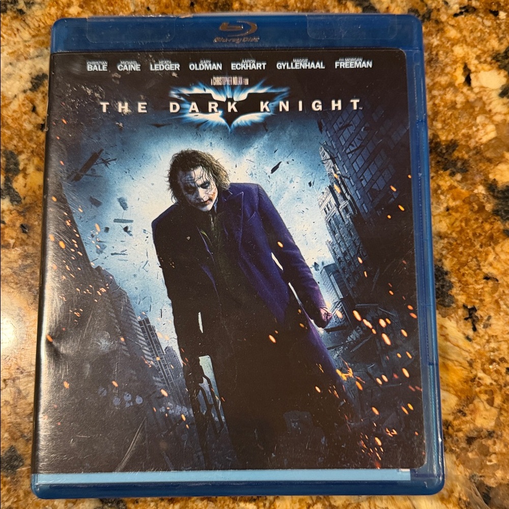 Warner Bros. The Dark Knight Blu-ray - Blue and Black
